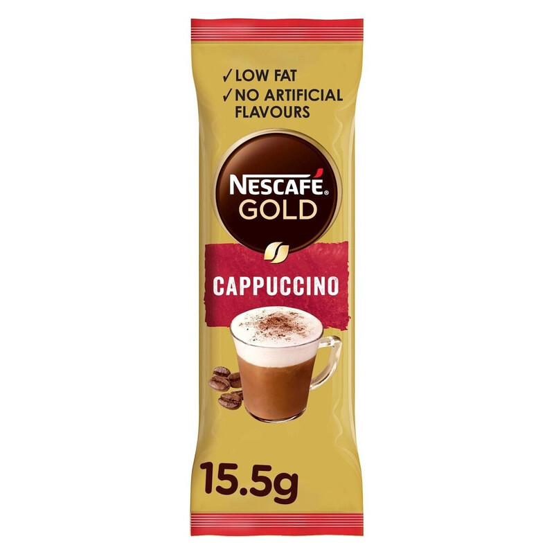 Nescafe Gold Cappuccino Coffee, 15.5g