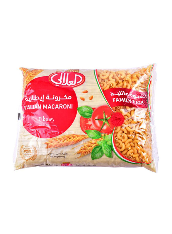 

Al Alali Italian Macaroni Elbows Pasta, 900g