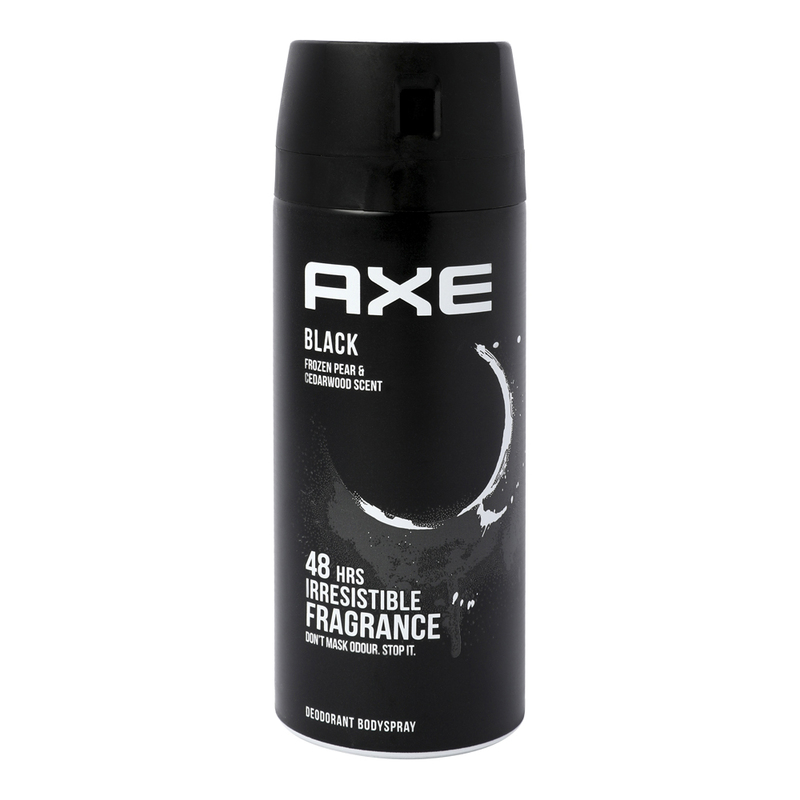 AXE Black Frozen Pear and Cedarwood Scent Deodorant Body Spray, 150ml