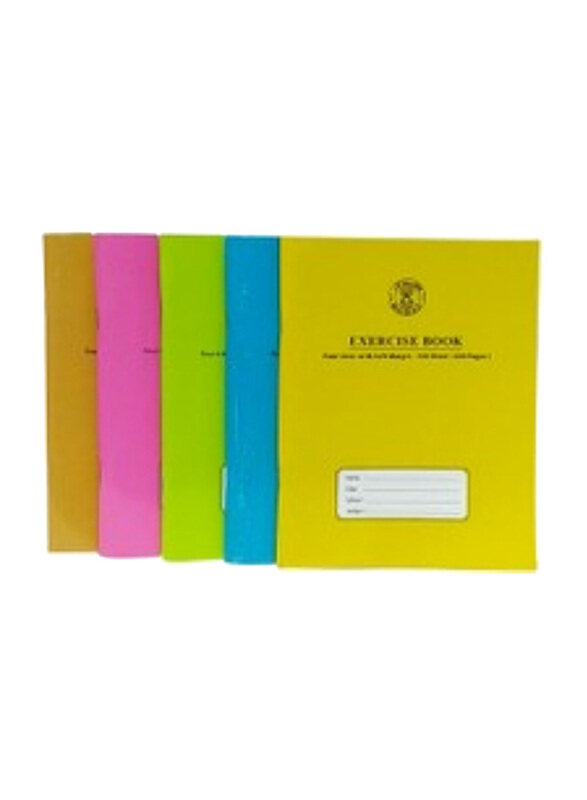 

Sadaf Exercise Book, 4 Pieces, 200 Sheets, Multicolour