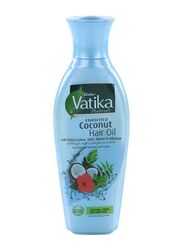 Dabur Vatika Tulsi, Neem, Hibiscus & Curry Leaves Enriched Coconut Hair Oil for All Hair Types, 250ml