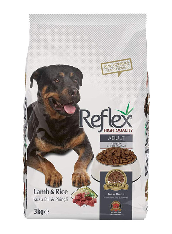 

Reflex Lamb & Rice Dry Adult Dog Food, 3 Kg