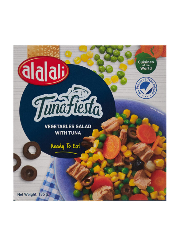 

Al Alali Assorted Tunafiesta Vegetable Salad with Tuna Snack, 2 Pieces x 185g