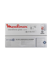 Moulinex 700W Blendforce Glass Blender - 1.75 Litre, White