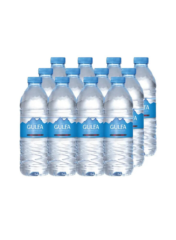 

Gulfa Bottled Drinking Water, 12 x 500ml