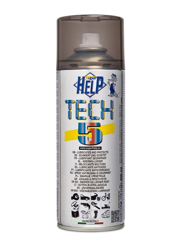 Super Help 400ml Tech 5 Multipurpose Automotive Lube, Multicolour