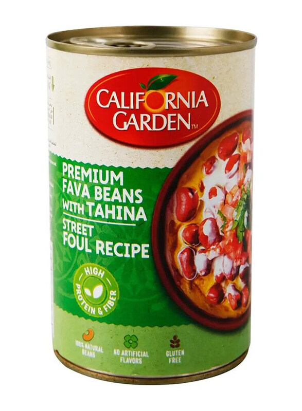 

California Garden Fawal Recipe Unpeel Fava Beans with Tahina, 450g
