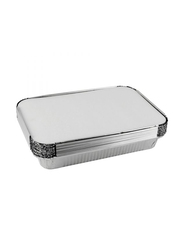 Falcon Aluminium Container, 10 + 2 Pieces, Silver