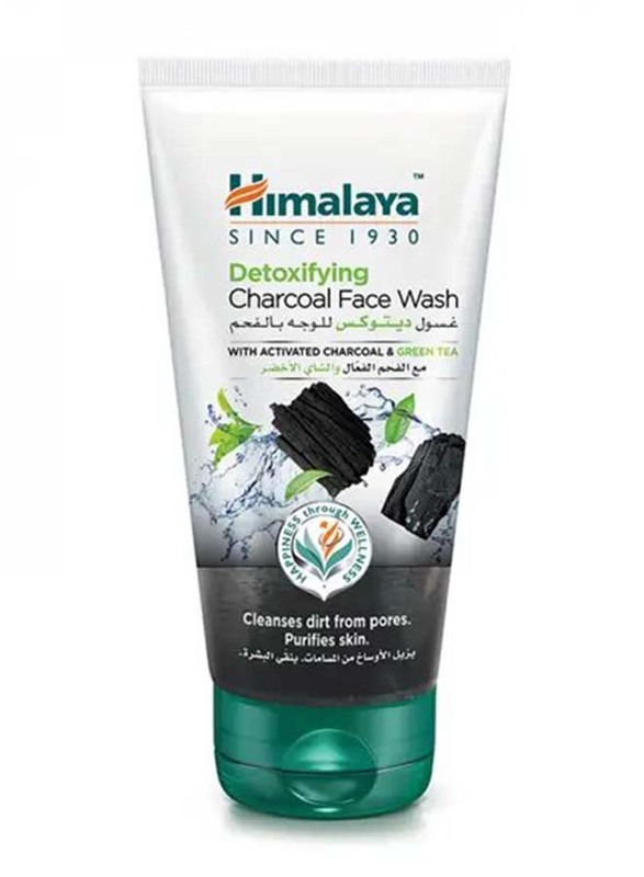Himalaya Face Wash Detox Charcoal, 150 ml