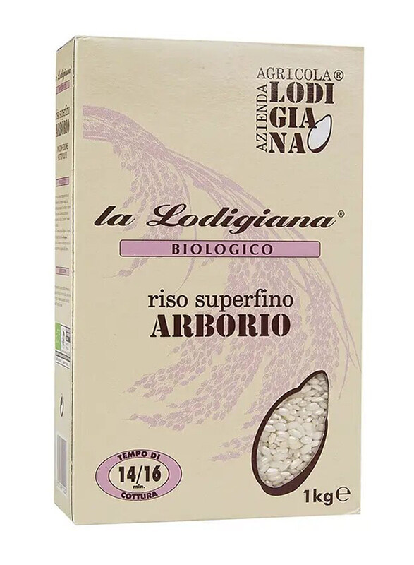 

La Lodigiana Bio Arborio White Rice, 1 Kg
