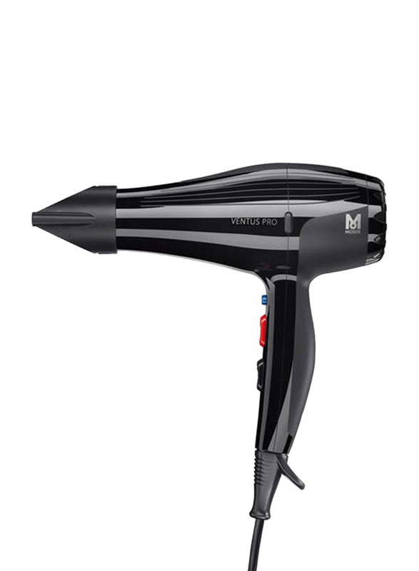 Moser Ventus Pro Professional Hair Dryer, 4352, Black