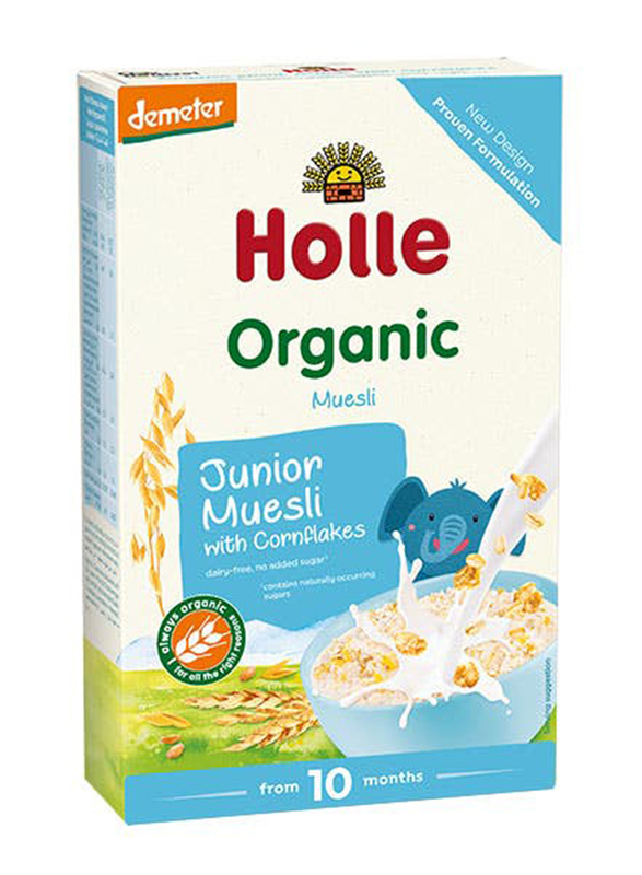 Holle Organic Junior Muesli with Cornflakes, 250g