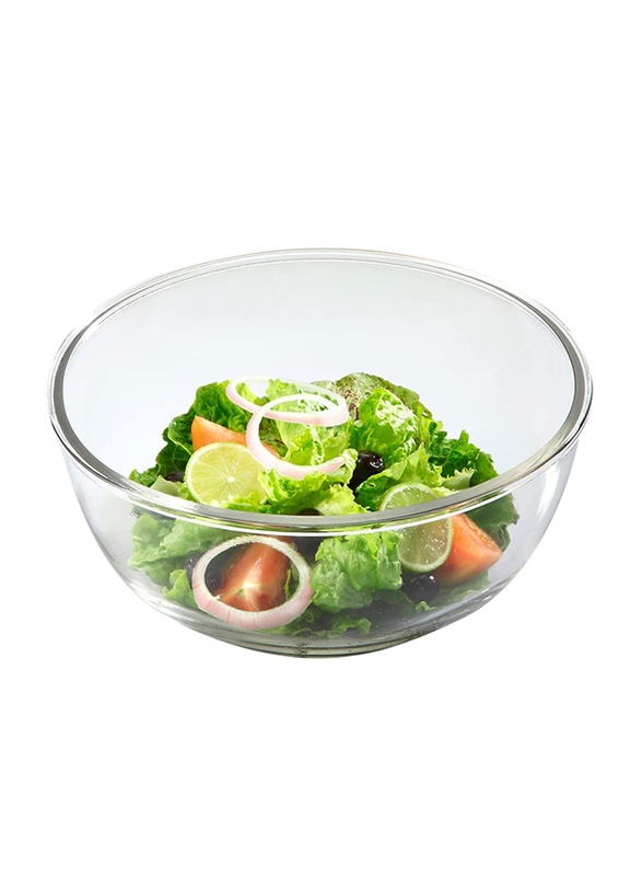 Glasslock Glass Mixing Bowl, 2000ml, Clear