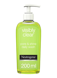 Neutrogena Visibly Clear Pore & Shine Facial Wash, 200ml