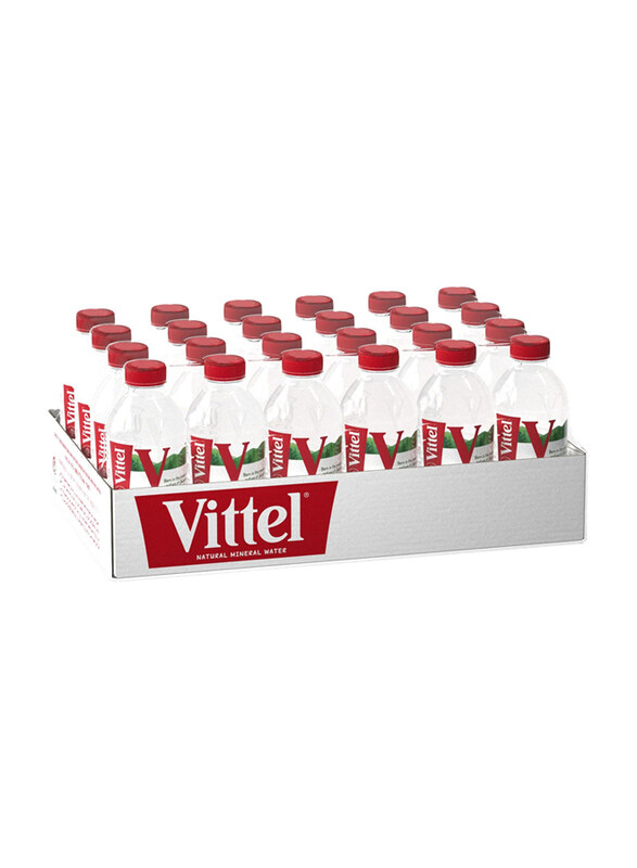 

Vittel Natural Mineral Water Bottle, 24 x 330ml