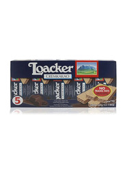 Loacker Cremkakao Wafers, 5 Packs - 225g
