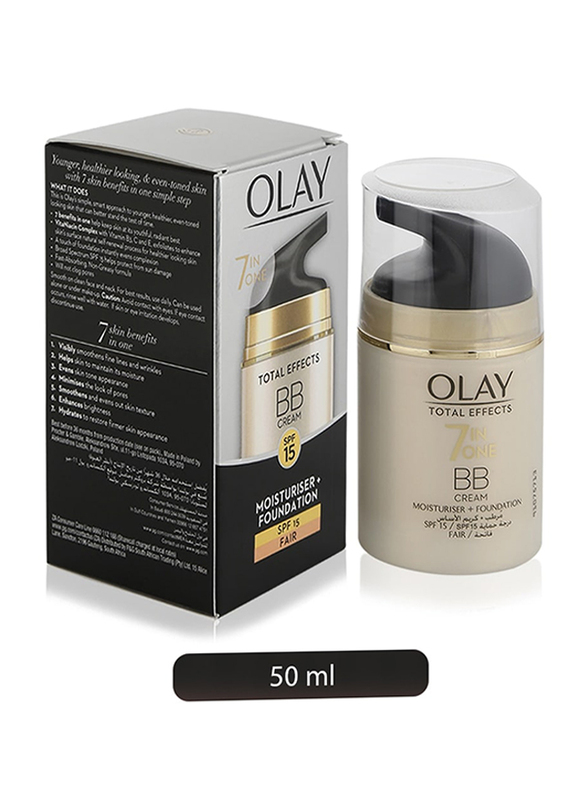 Olay Total Effects 7-In-1 BB Cream SPF 15, Fair, 50ml