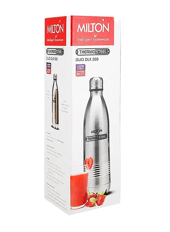 Milton Thermosteel 500 ml Water Bottle Keeps Hot & Cold For Long