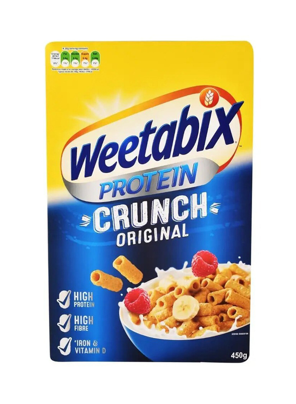 Weetabix Original Protein Crunch Wheat Cereals - 450 g