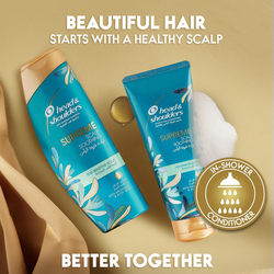 Head & Shoulders Supreme Scalp and Hair Conditioner with Argan Oil Aloe Vera, 200ml