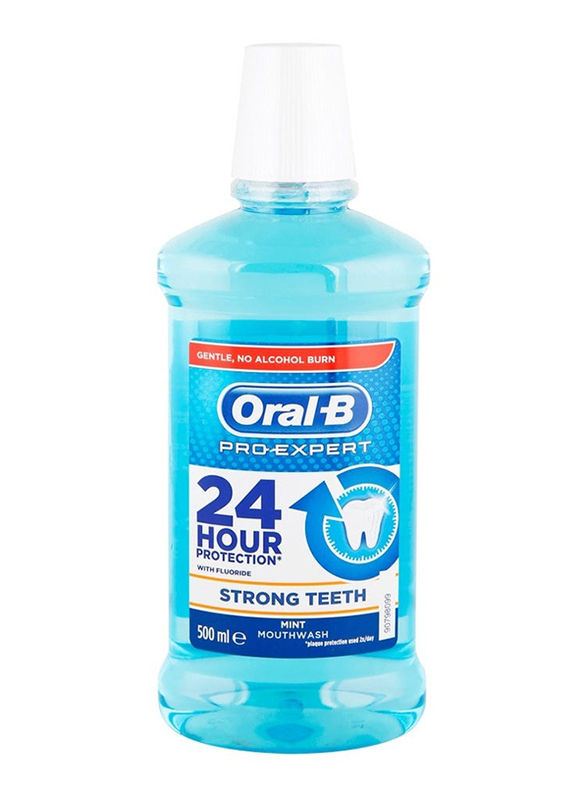 Oral-B Pro Expert Strong Teeth Mint Mouthwash - 500 ml