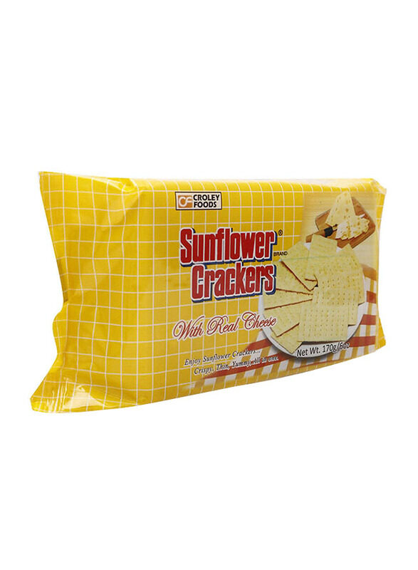 

Croley Sunflower Crackers with Real Cheese, 1 Piece x 170g