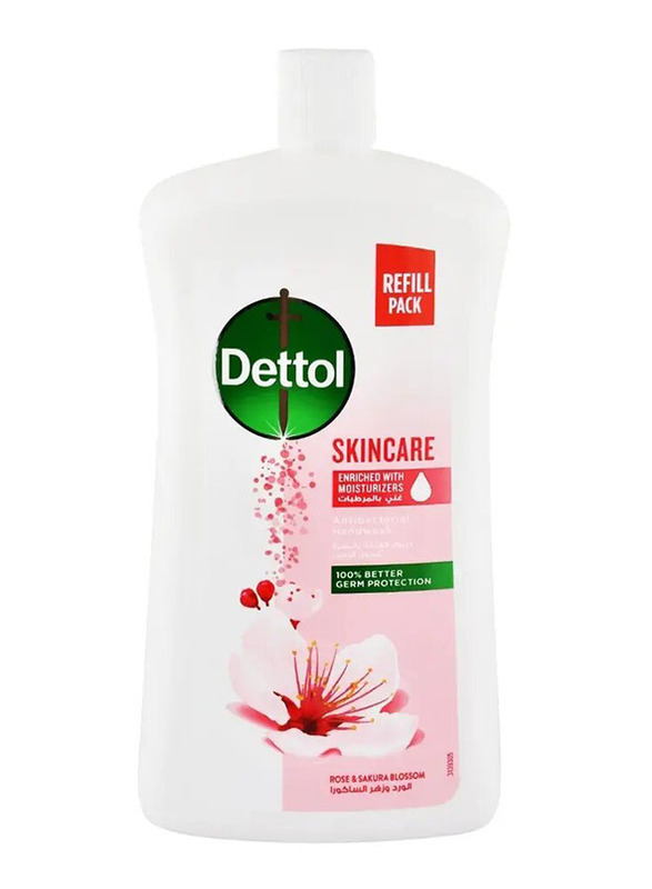 Dettol SkinCare Rose And Sakura Blossom Fragrance Handwash Refill - 1 Ltr