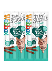 Webbox - Cat Treat - Tasty Sticks Duck - 30g (6 pcs)