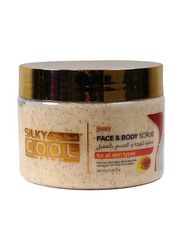 Silky Cool Honey Face And Body Scrub, 350ml