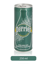 Perrier Natural Mineral Water Slim Can, 250ml