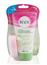 Veet Dry Skin In-Shower Hair Removal Cream, 150ml