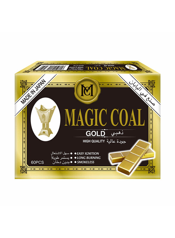 

Magic Coal Gold Coal, Gold - 60-Piece