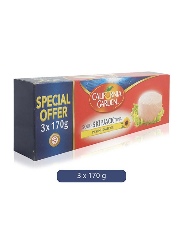 

California Garden Solid Skipjack Tuna in Sunflower Oil