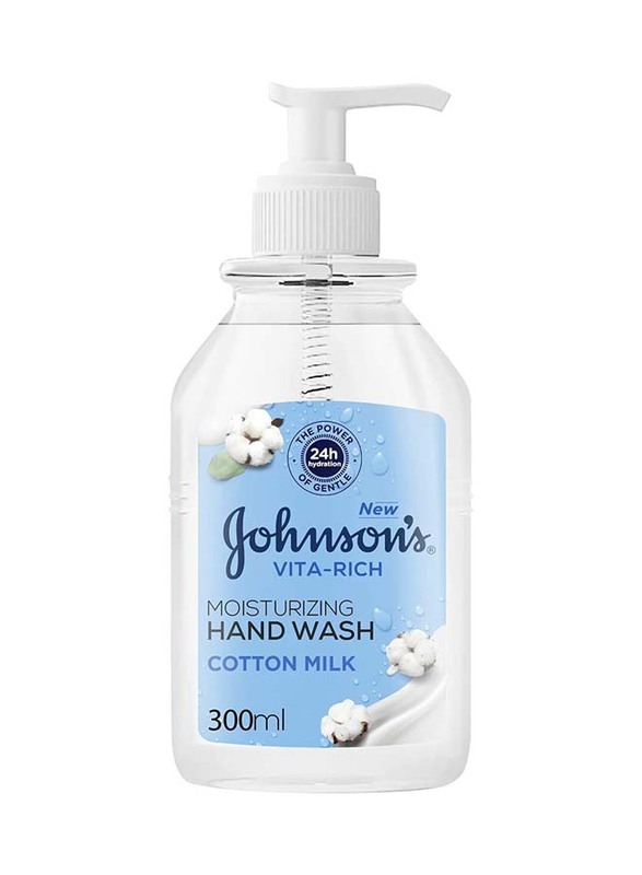 Johnson's Vita Rich Cotton Milk Moisturizing Handwash, 300ml