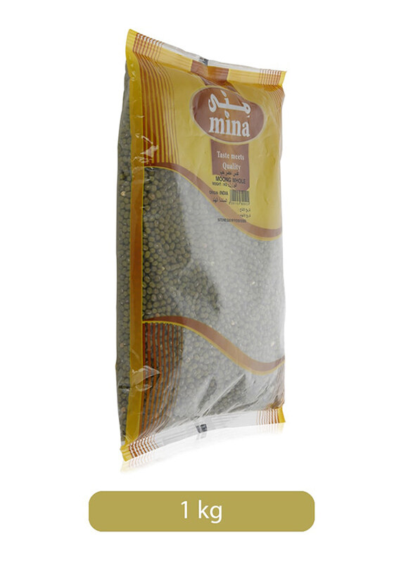 

Mina Whole Green Moong, 1 Kg