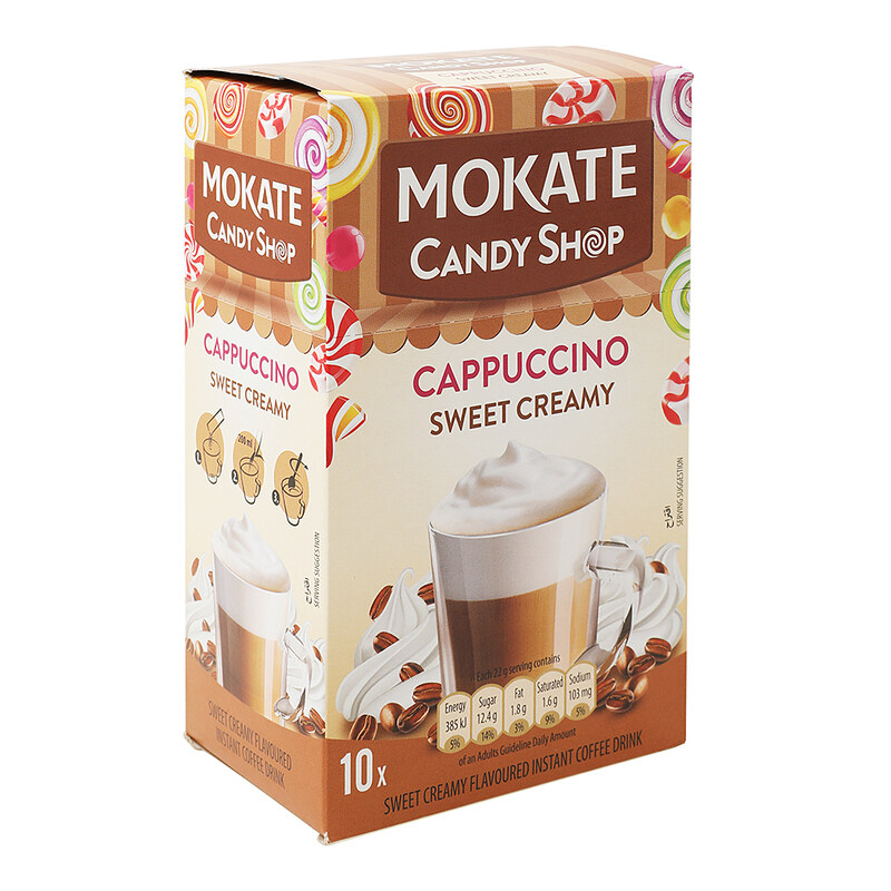 Mokate Sweet Creamy Cappuccino Instant Coffee Drink