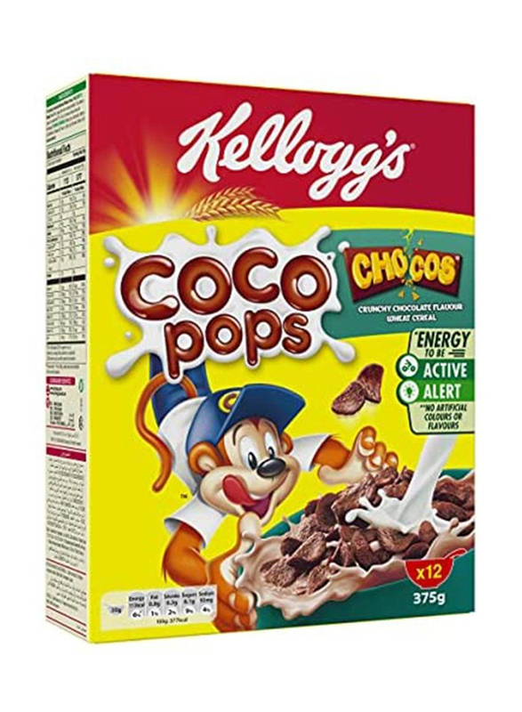 Kellogg's Coco Pops Choco Super Hero Cereal, 375g