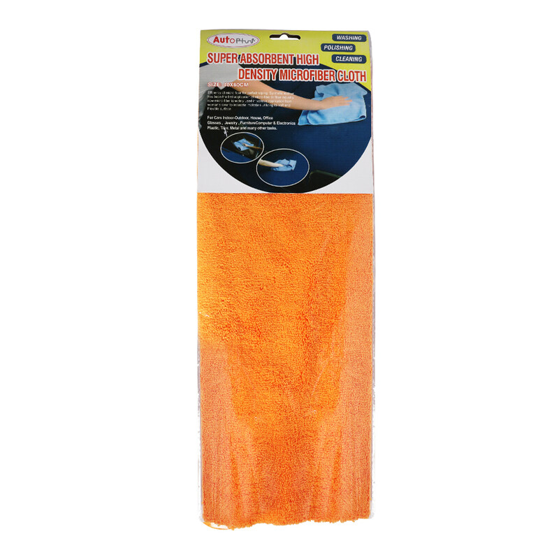 

Auto Plus 40 x 60cm Super Absorbent Density Microfiber Cloth, Orange