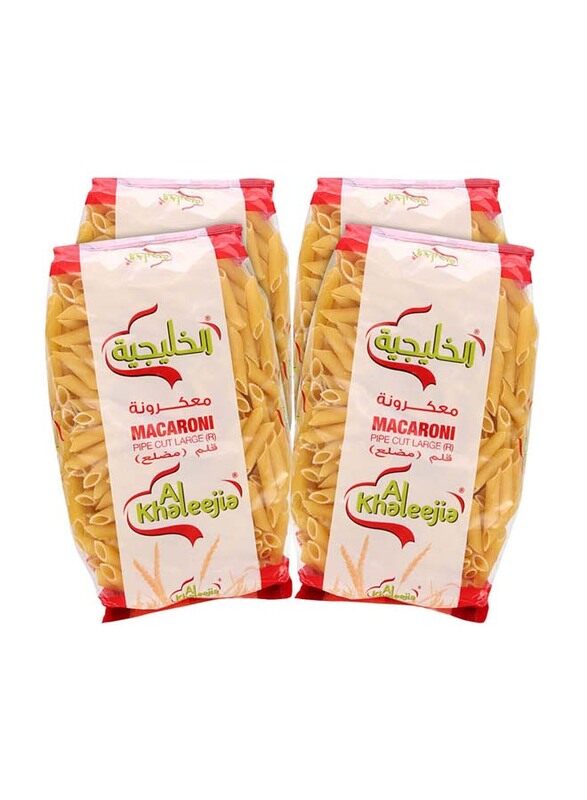 

Al Khaleejia Macaroni Pasta, 4 x 400g
