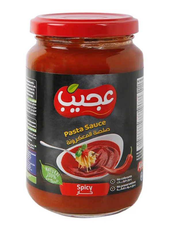 Ajeeb Spicy Pasta Sauce, 2 x 360G