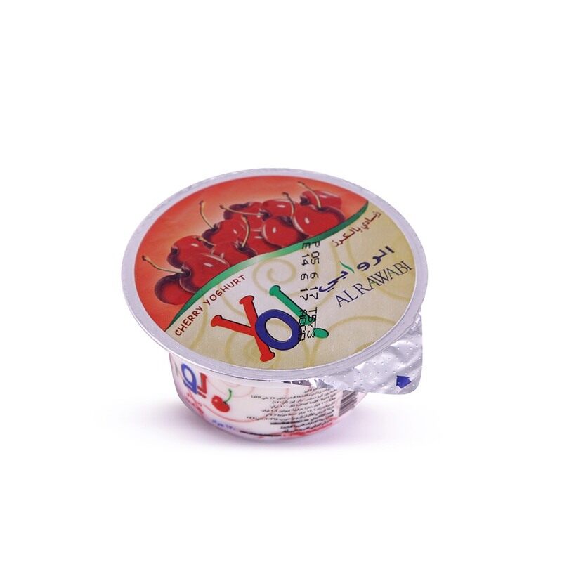 

Al Rawabi Single Pot Yoghurt, Red Cherry-130 grams