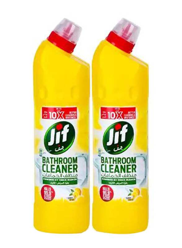 

Jif Lemon Breeze Bathroom Cleaner, 2 x 750ml