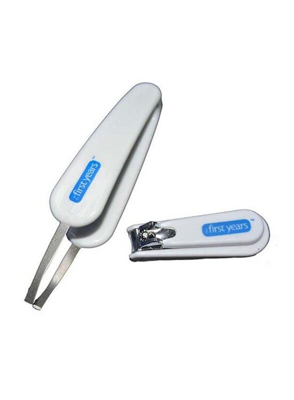 

The First Years 2-Piece Tweezer and Clipper Pack White