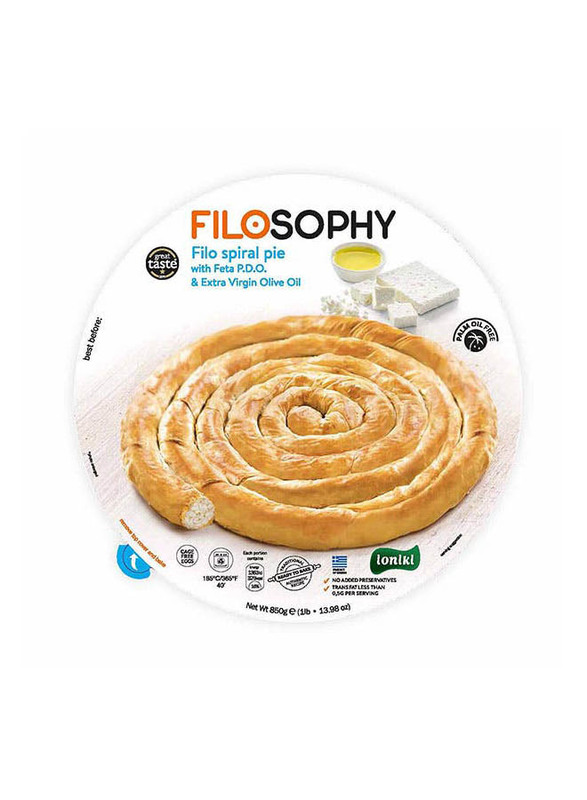 Filosophy Filo Spiral Pie With Feta, 850g