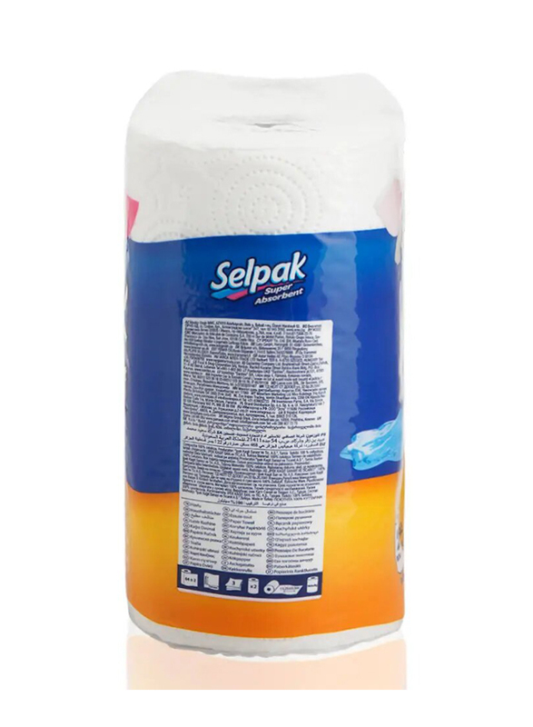 Selpak Super Absorbent 3 Ply Kitchen Towel Rolls - 2 Pieces