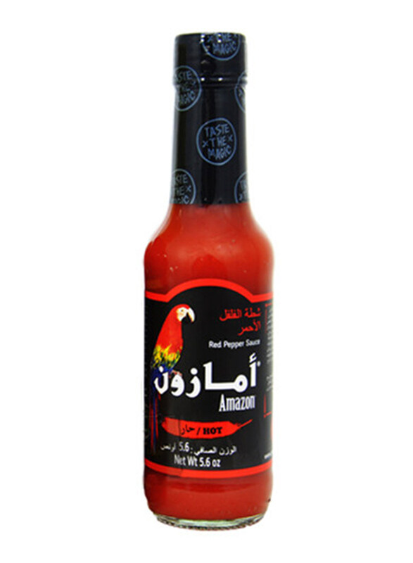 

Amazon Hot Red Pepper Sauce, 165ml