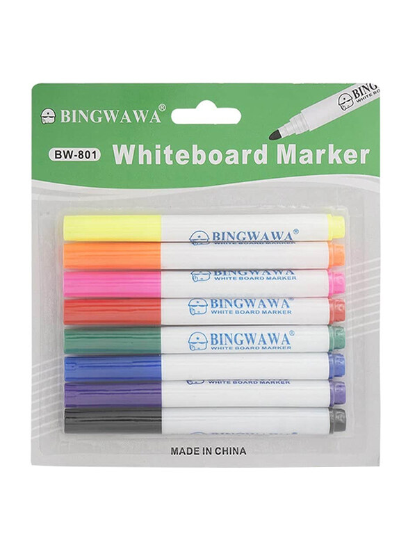 

Bingwawa White Board Marker - 8 Pieces