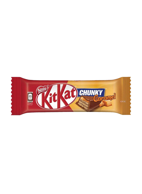 Nestle Kit Kat Chunky Caramel Chocolate, 24 x 42g