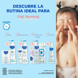 Mustela 25-Piece Cleansing Body and Pompis Cleansing Wipes for Kids