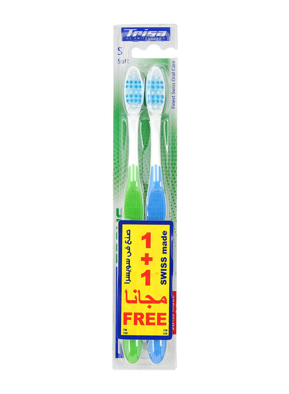 

Trisa Focus Soft Tooth Brush, 2 Pieces